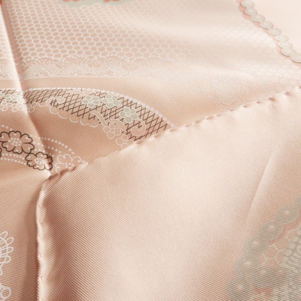 HERMES カレ90 Doigts de Fee ピンク系 妖精の指 スカーフ エルメス