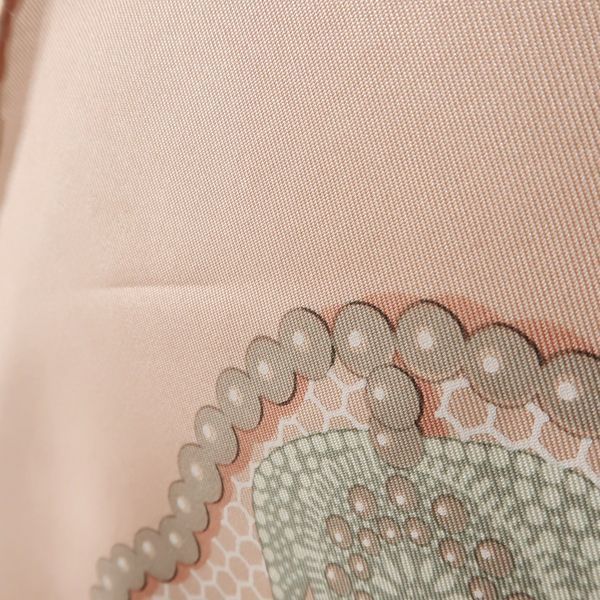 HERMES カレ90 Doigts de Fee ピンク系 妖精の指 スカーフ エルメス