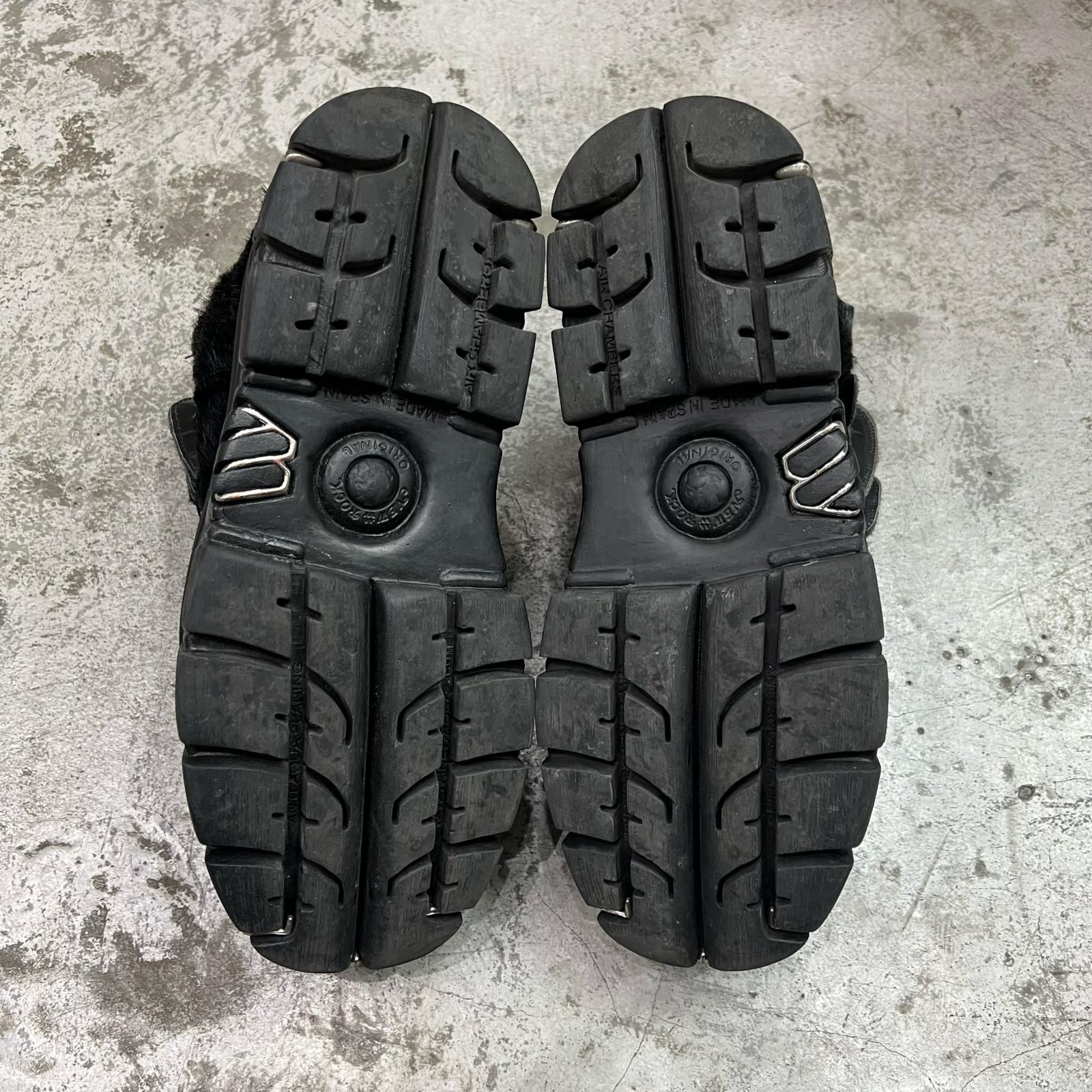 VETEMENTS × New Rock Platform Sneaker ハラコ シューズ ヴェトモン
