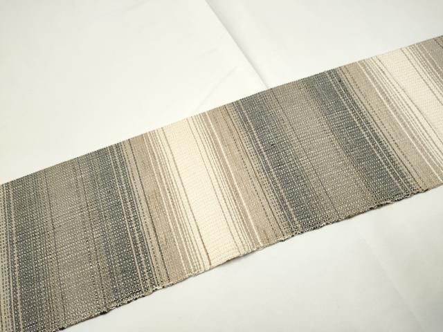 平和屋着物●八寸名古屋帯　紬地　霞文　正絹　逸品　CABC5354hy 平和屋着物○八寸名古屋帯 紬地 霞文 正絹 逸品 CABC5354hy 【公式通販】