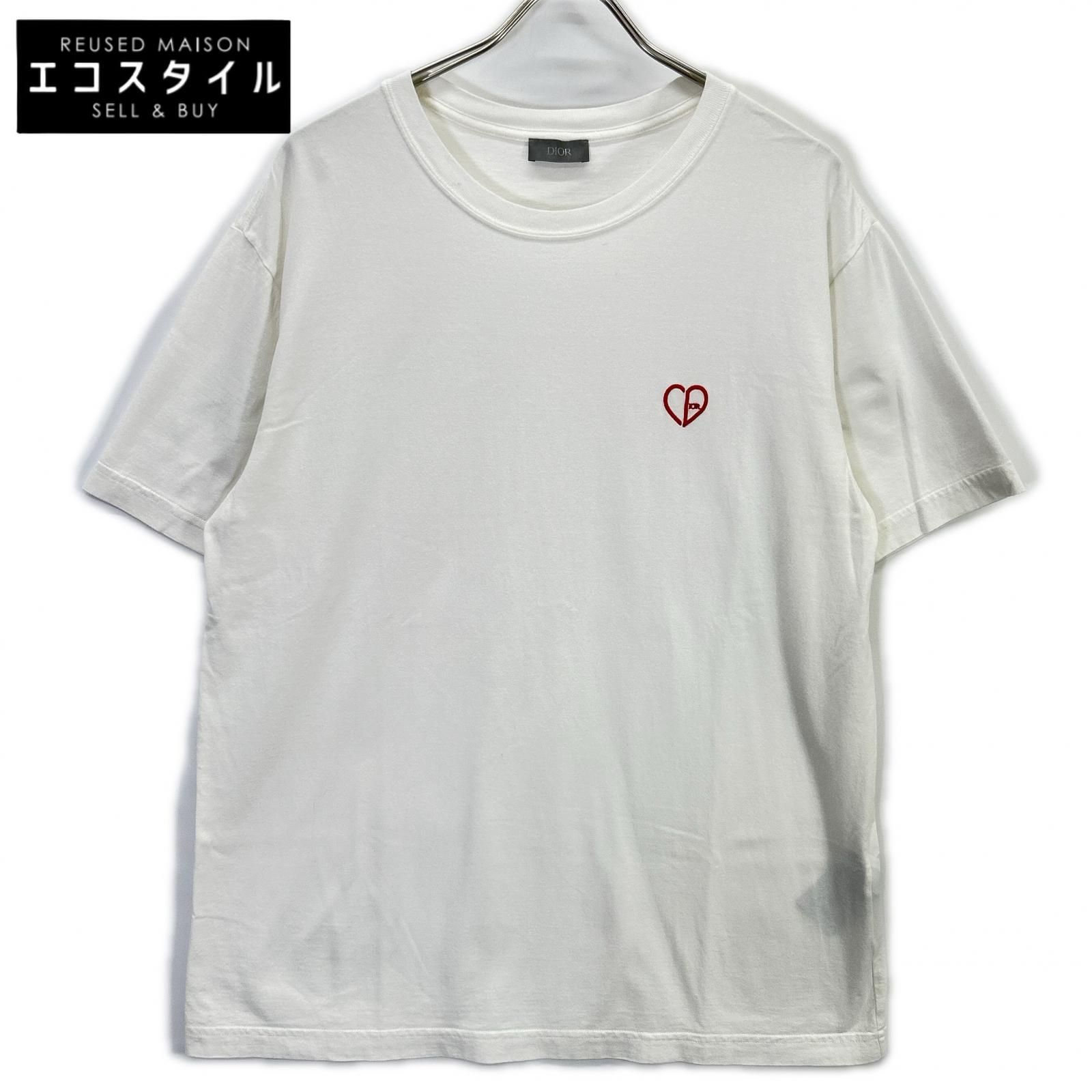 DIOR ディオール 493J696E0677 CDハート クルーネックTシャツ L 