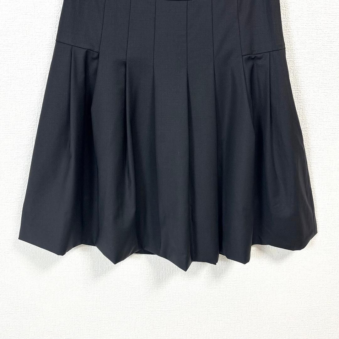 美品】 Theory luxe プリーツスカート 膝丈 38 ブラック 無地 - メルカリ