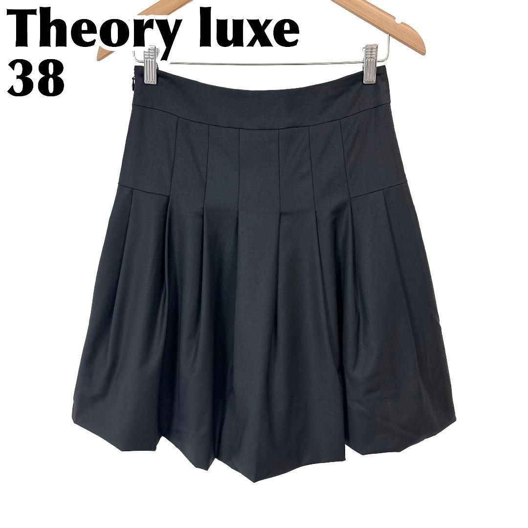 【セオリーリュクス プリーツスカート】ブラック38Mサイズ 人気スカート美品 美品】 Theory luxe プリーツスカート 膝丈 38 ブラック 無地 - メルカリ