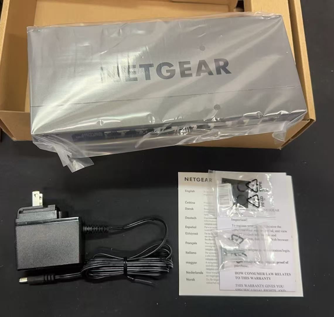 NETGEAR GS108MX 10G対応 8ポート スイッチングハブ ++923392