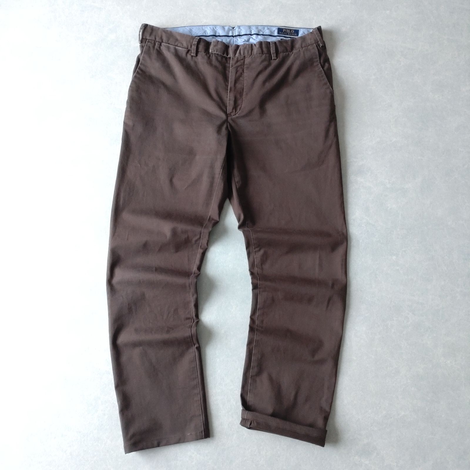 □古着 POLO RALPH LAUREN ポロラルフローレン ポロチノ ツイルパンツ 
