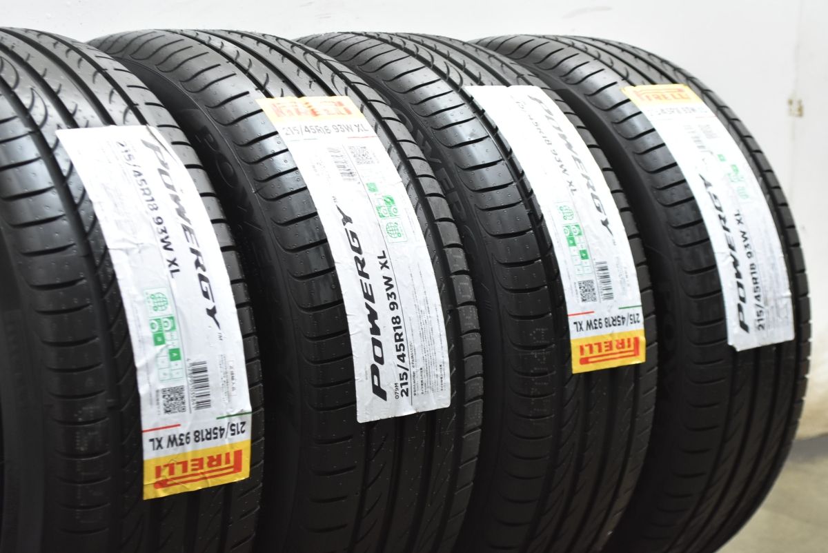 2025年製 超バリ溝 美品】シュナイダー 18in 8J +45 PCD114.3 ピレリ 