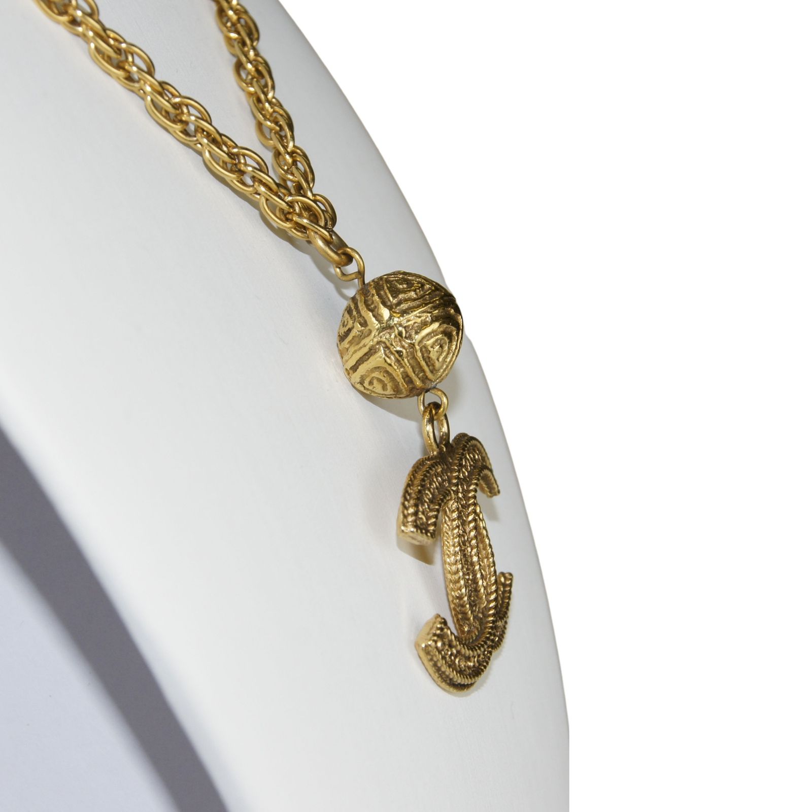 CHANEL シャネル ココマーク ネックレス ゴールド ヴィンテージ GP 