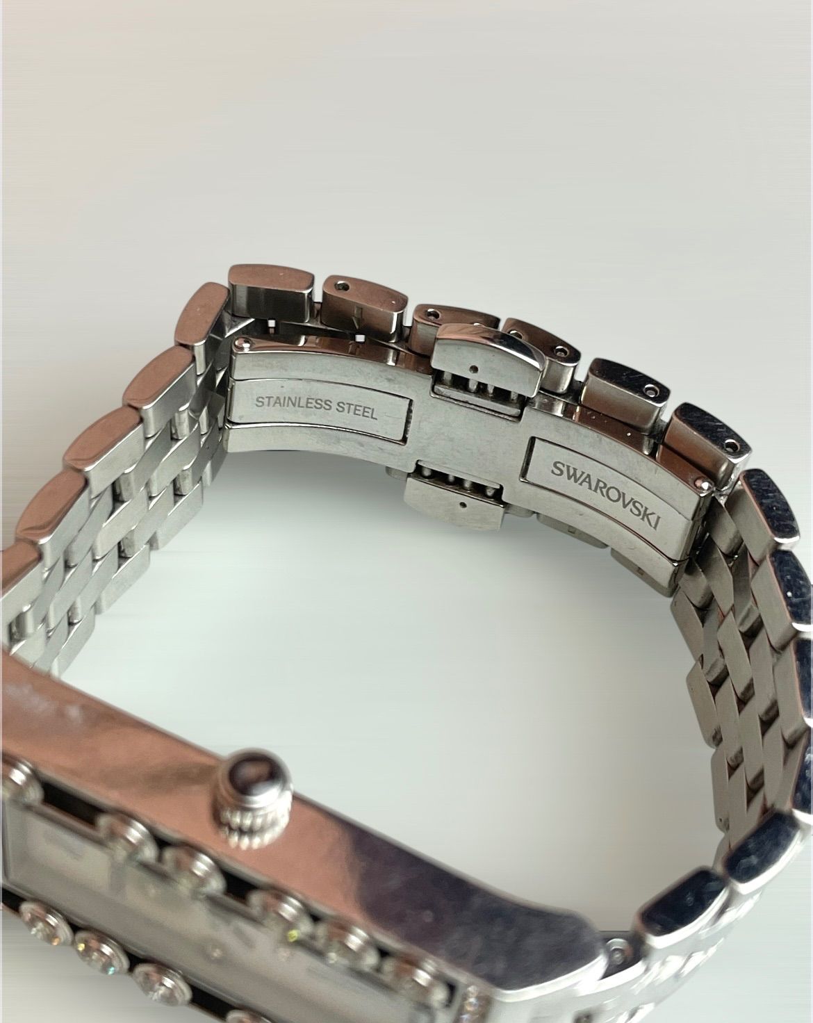 スワロフスキー スクエア クォーツ レディース 腕時計 SWAROVSKI