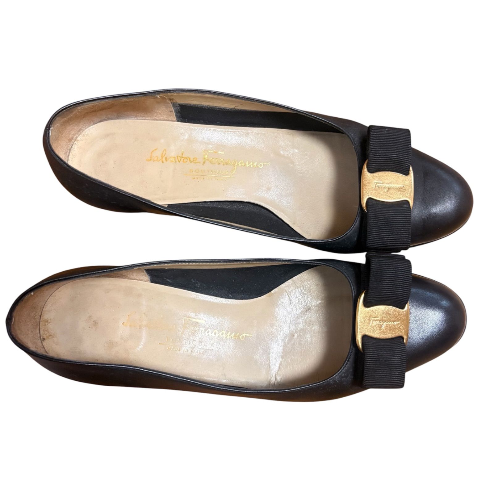 salvatore ferragamo サルヴァトーレフェラガモ パンプス 5.5 22.5cm 