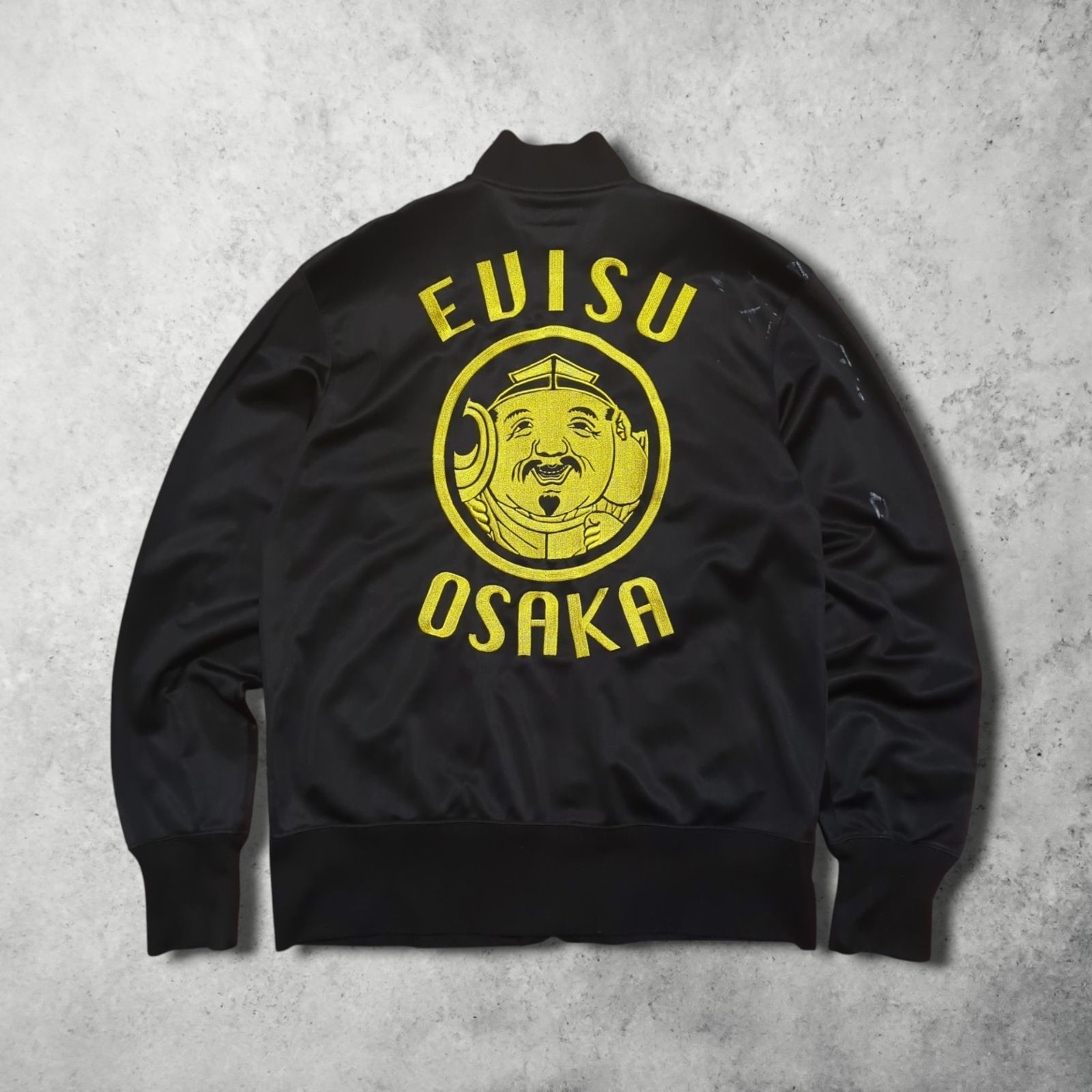 メンズ YAMANE EVISU 大阪 44 大きいサイズ 金刺繍 ジャケット カモメ