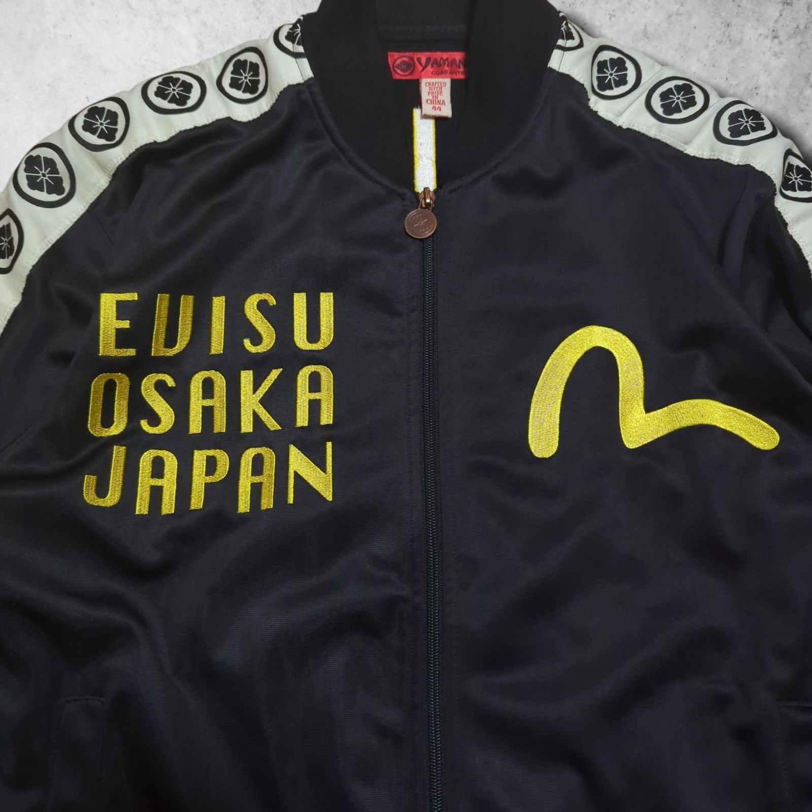 YAMANE EVISU 大阪 44 大きいサイズ 金刺繍 ジャケット カモメ 特別