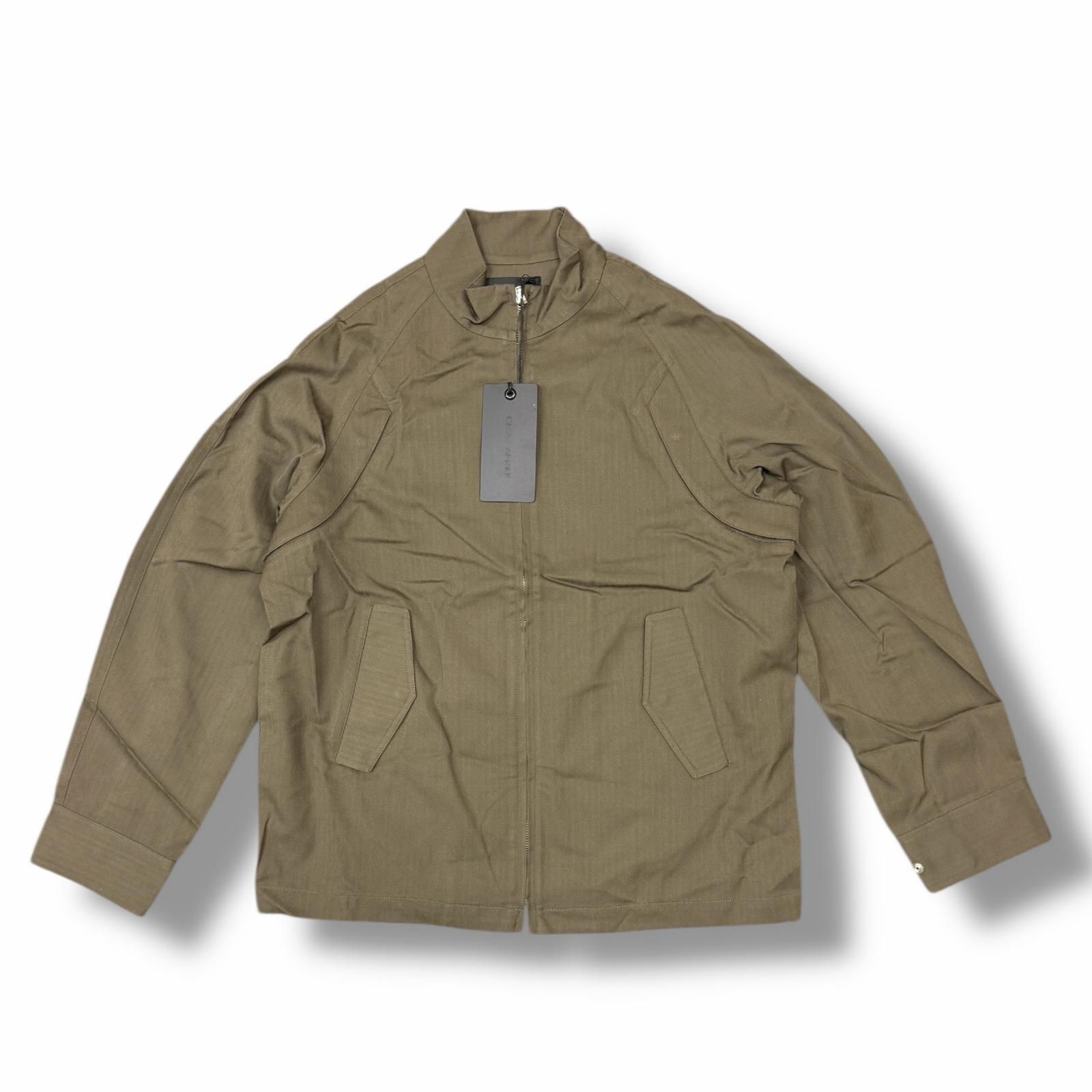 未使用 Omar Afridi 25SS Nemesis Blouson ネメシスブルゾン ジップアップジャケット オマールアフリディ OA-SS25-BZ-102 サンド 46 （12778M） 未使用 Omar Afridi 25SS Nemesis Blouson ネメシスブルゾン ジップ