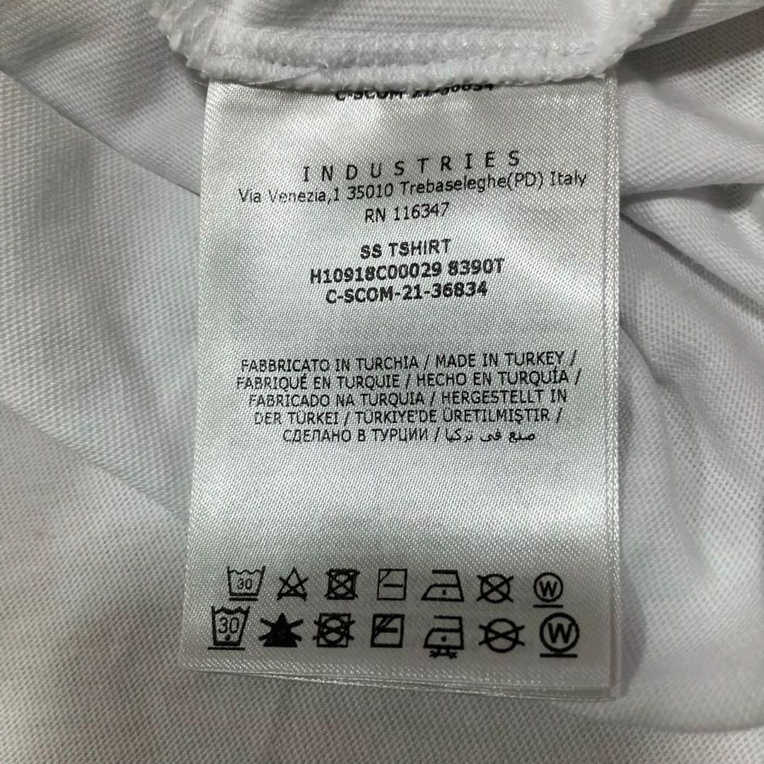 モンクレール ラバーワッペン ホワイト Tシャツ M 国内正規品 5S126