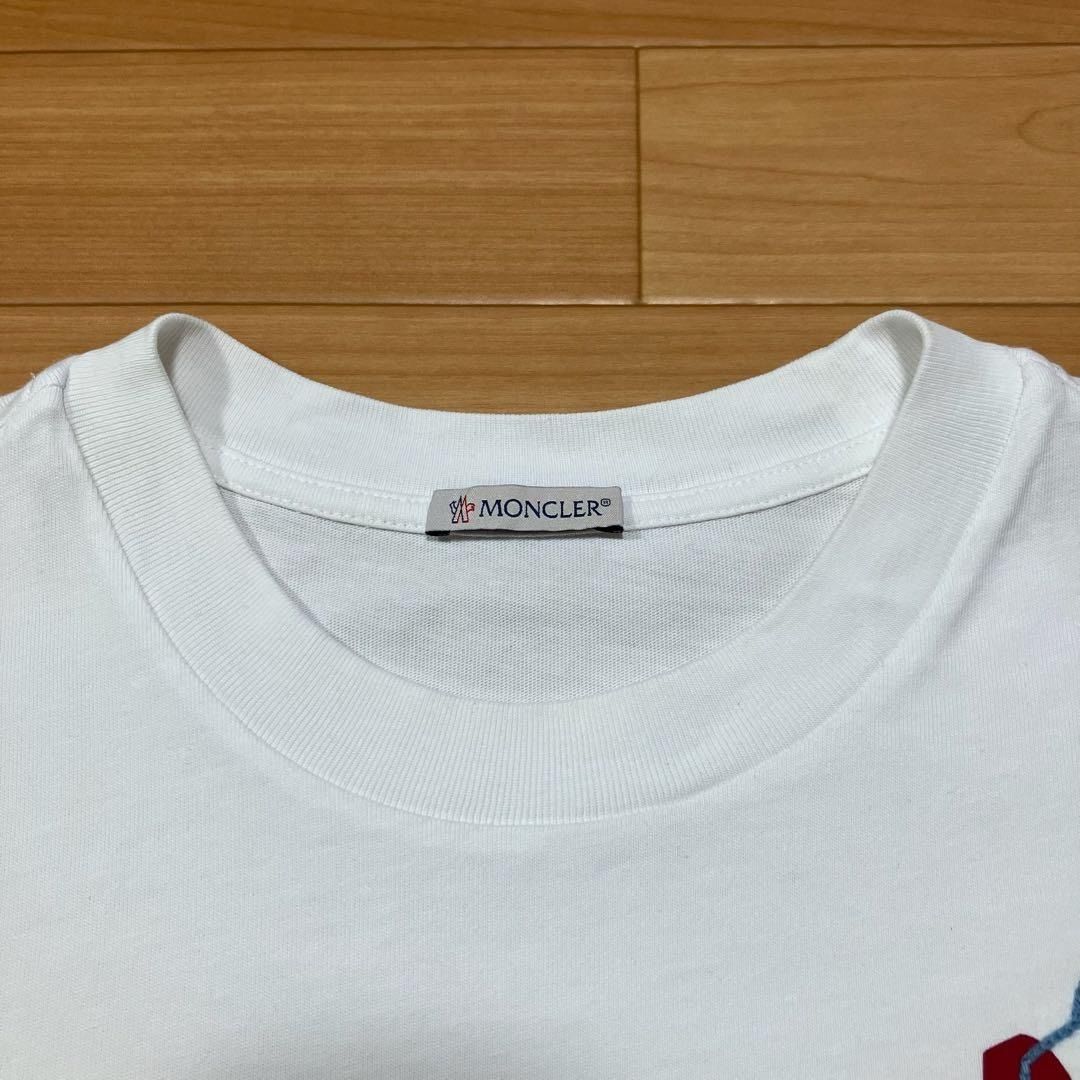 モンクレール ハイビスカス ホワイト S Tシャツ 国内正規 5S129 - メルカリ