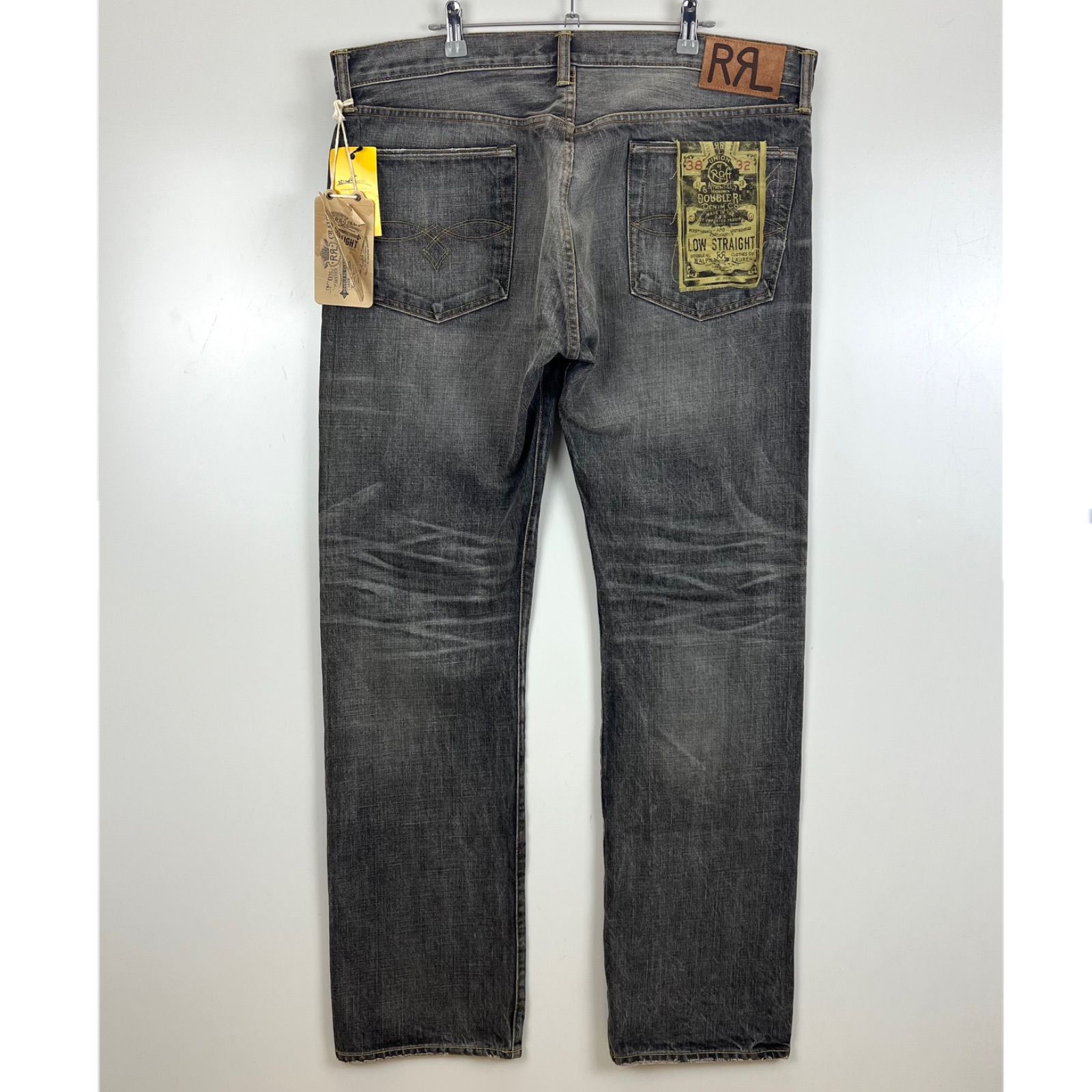 RRL LOW ストレート STRAIGHT DENIM ローストレート ロー ダブルアール 