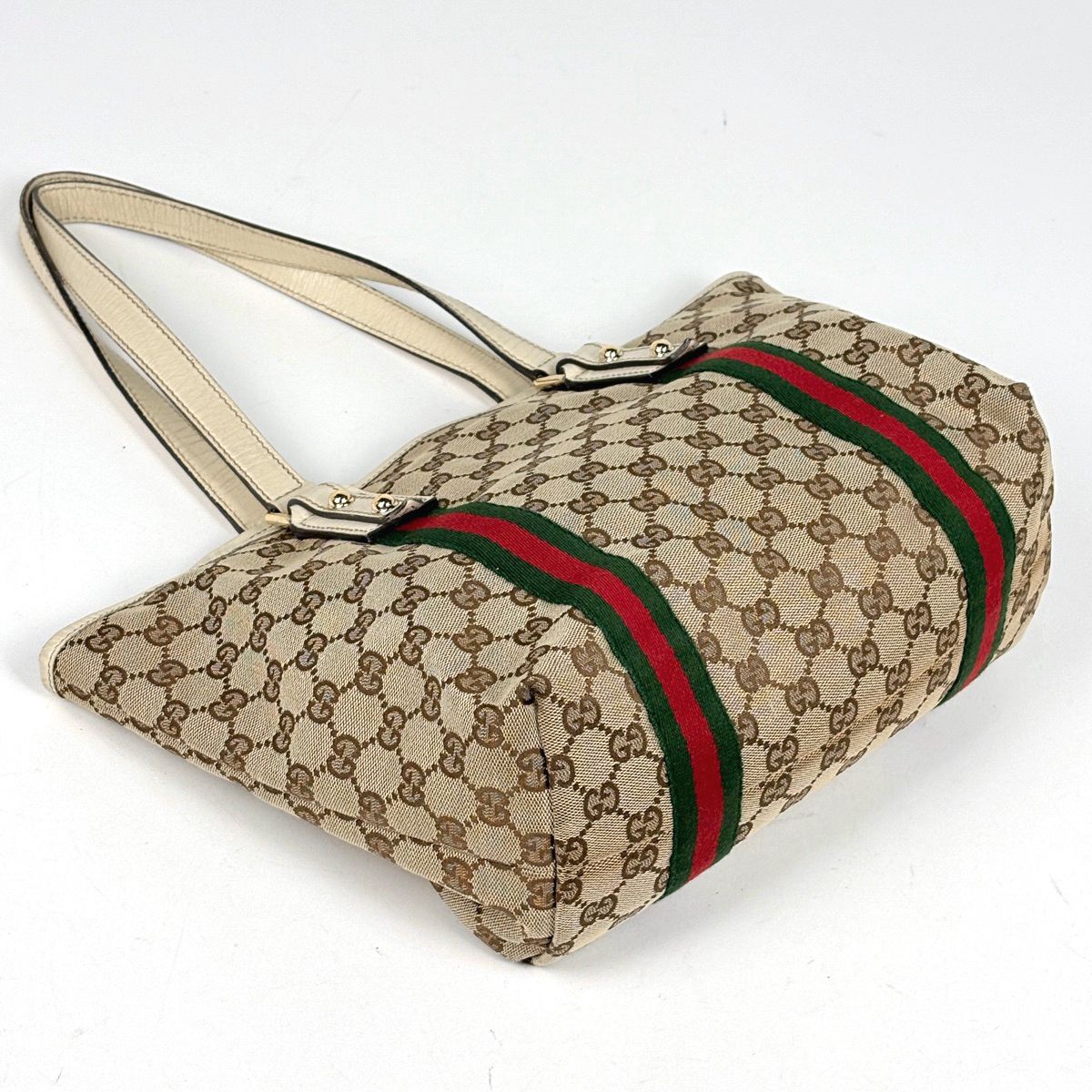 グッチ GUCCI GG柄 トートバッグ ショルダーバッグ シェリーライン