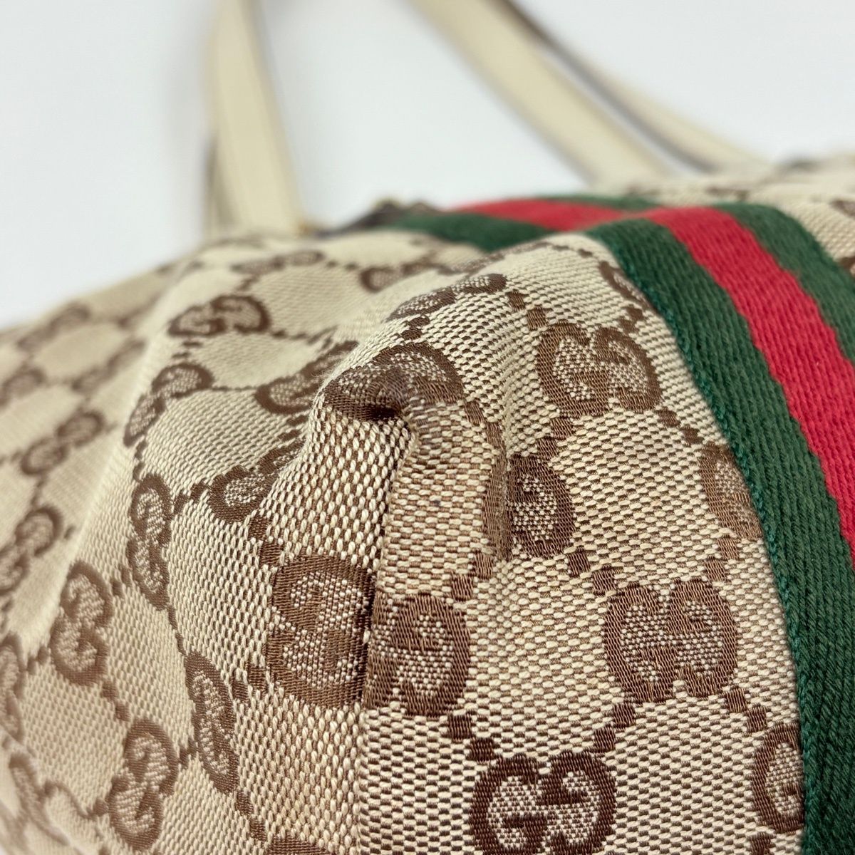 グッチ GUCCI GG柄 トートバッグ ショルダーバッグ シェリーライン 