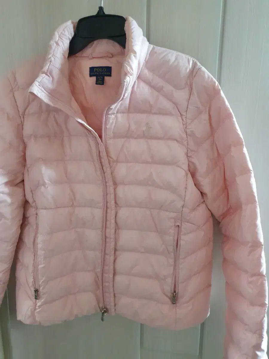 キッズ服(100cm~) ポロ ラルフローレン 軽量 ダウン XL(16) ピンク アウター ジャケット ガールズ ジュニア レディース