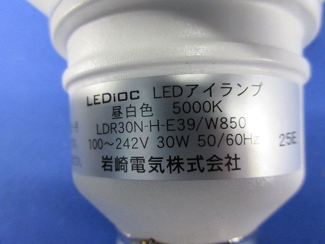 LEDアイランプ(30W／E39口金／昼白色5000K／白色) LDR30N-H-E39/W850