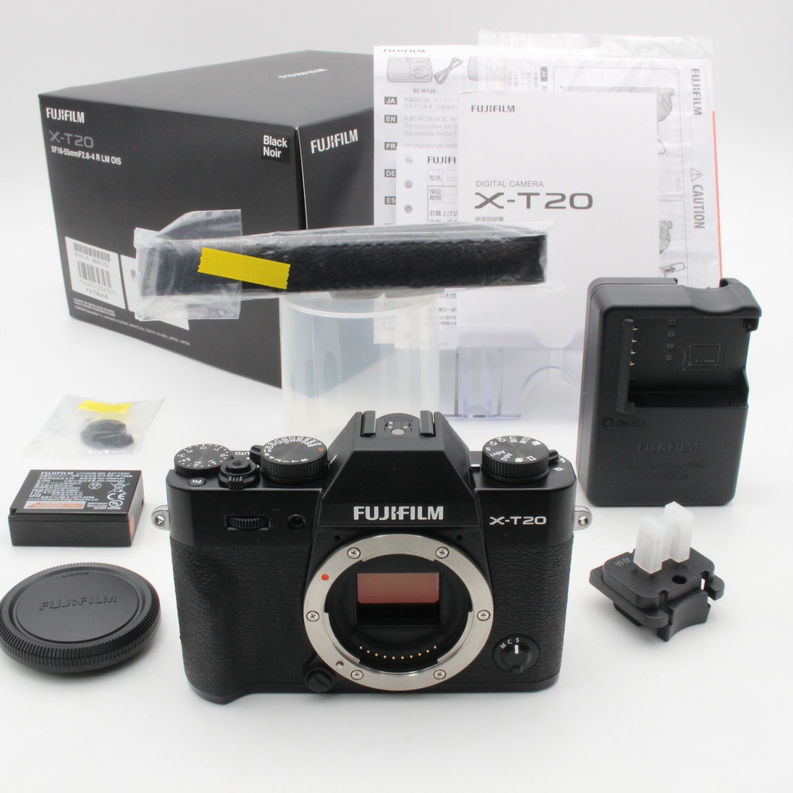 ショット数2 【極美品】 FUJIFILM 富士フイルム X-T20 ボディ ミラー 