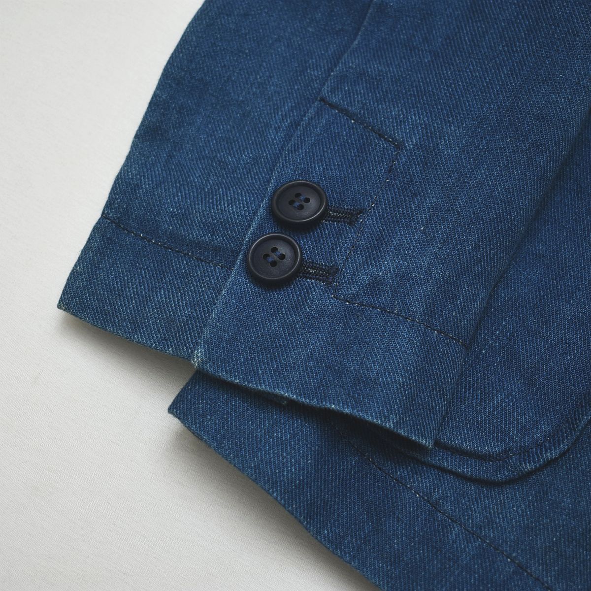 BLUE BLUE JAPAN テーラードジャケット インディゴ HRM