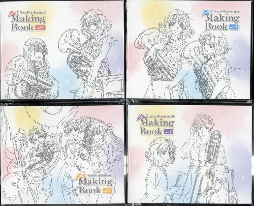 アニメBlu-ray 京アニ)響け!ユーフォニアム3 全6巻 京アニショップ特典