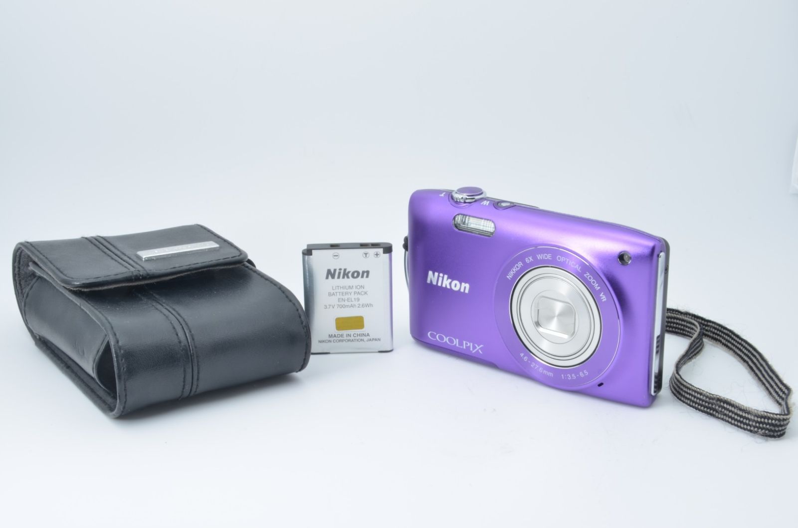☆良品☆キヤノン CANON COOLPIX S3300 パープル コンパクトデジタル 