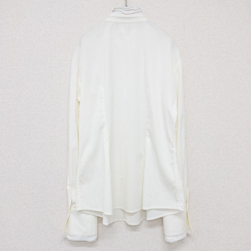 ◎BRUNELLO CUCINELLI ブルネロクチネリ シャツ ブラウス モニーレ装飾
