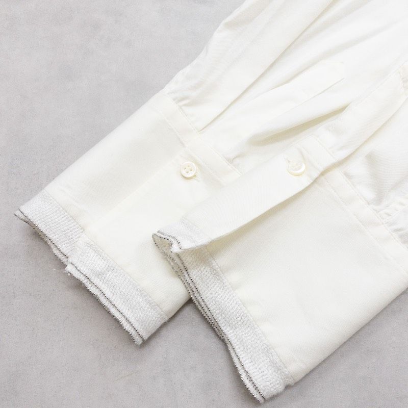 ◎BRUNELLO CUCINELLI ブルネロクチネリ シャツ ブラウス モニーレ装飾