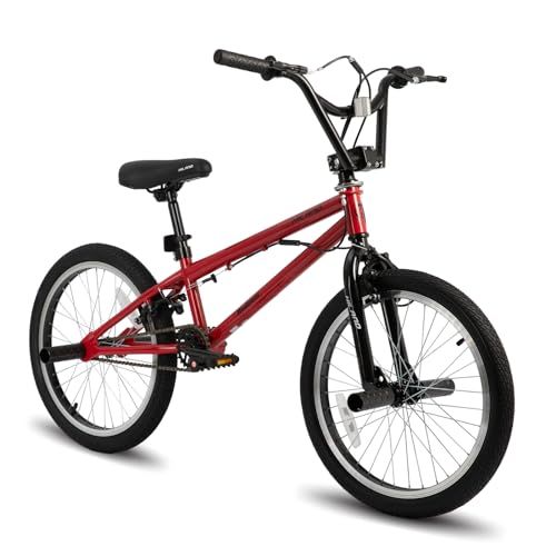 HILAND 20インチ BMX自転車 フリースタイル 初心者向き 練習用bmx 街 