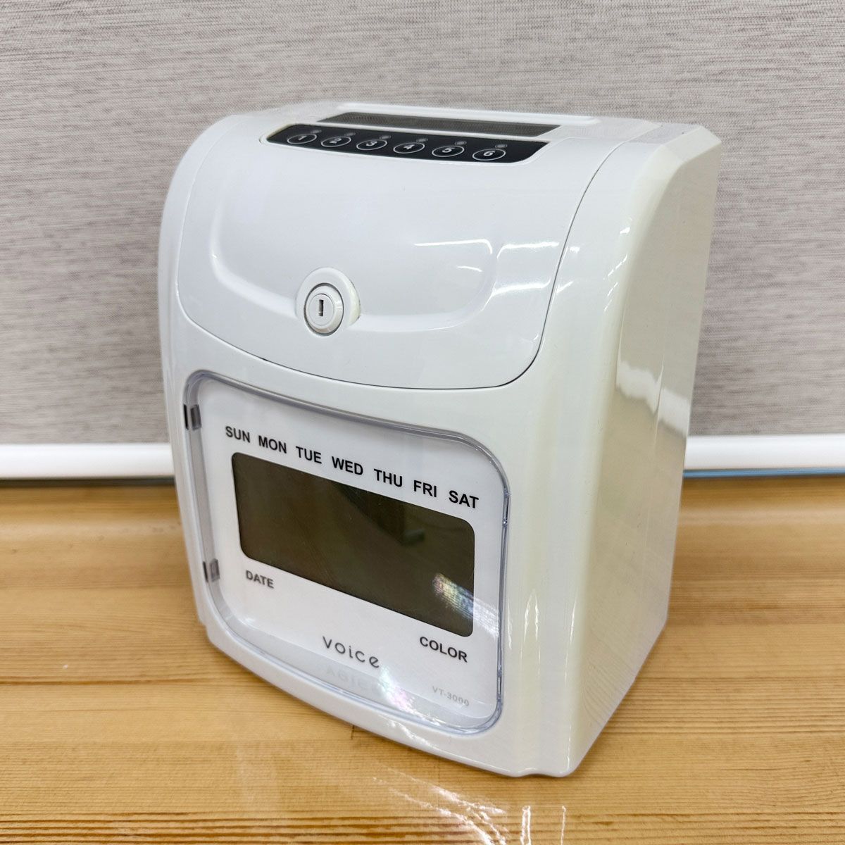 アマノ VOICE タイムレコーダー VT-3000 高機能自動集計 出勤・退勤