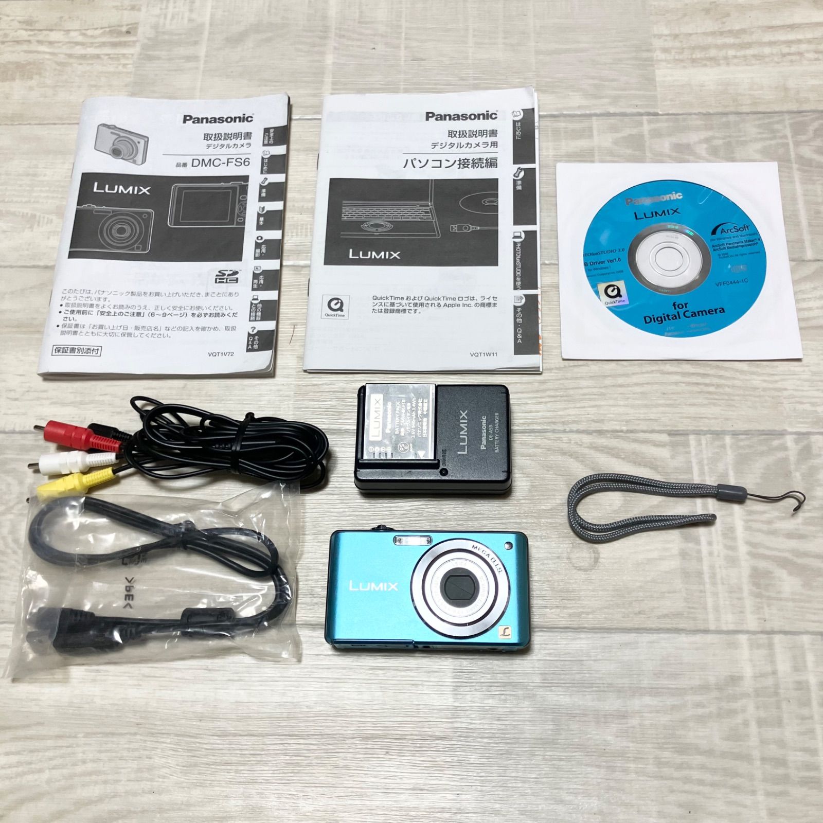 パナソニック DMC-FS6 LUMIX ルミックス コンパクトデジタルカメラ 
