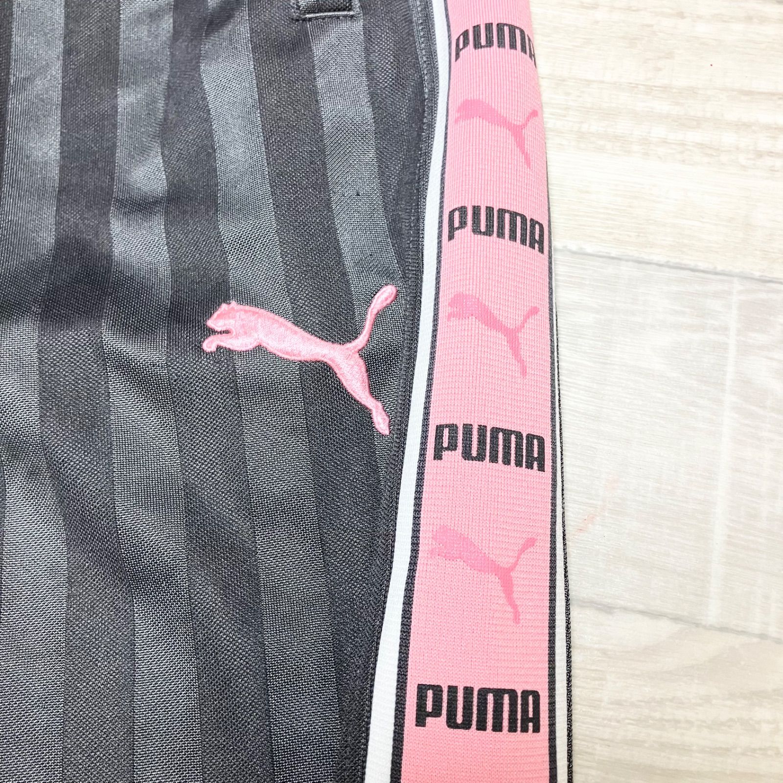 廃盤品 人気色 PUMA プーマ ジャージ ピンク レディス 上下