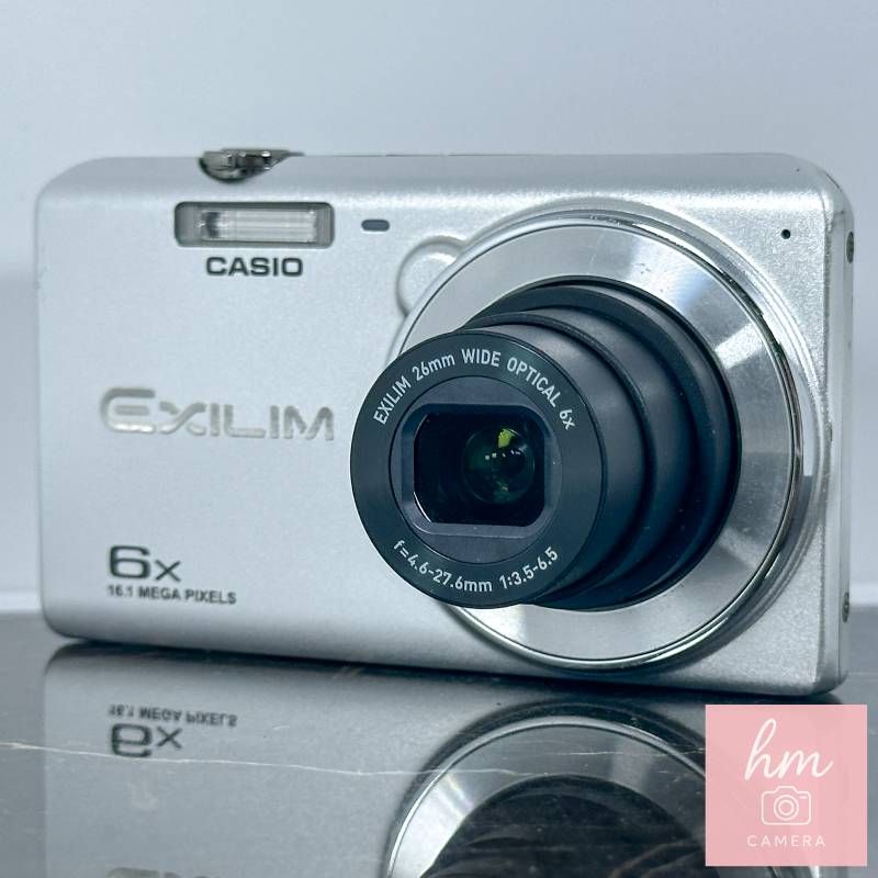 美品】CASIO EXILIM EX-ZS28 シルバー 1610万画素 光学6倍ズーム 広角 