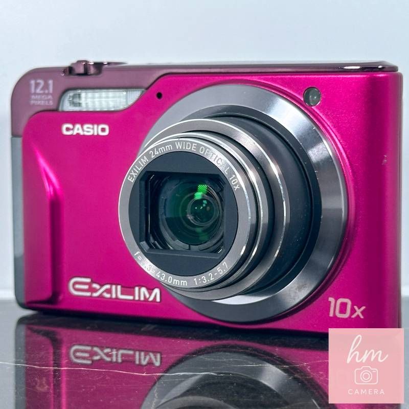美品】CASIO EXILIM Hi-ZOOM EX-H10 ピンク 1210万画素 光学10倍ズーム 