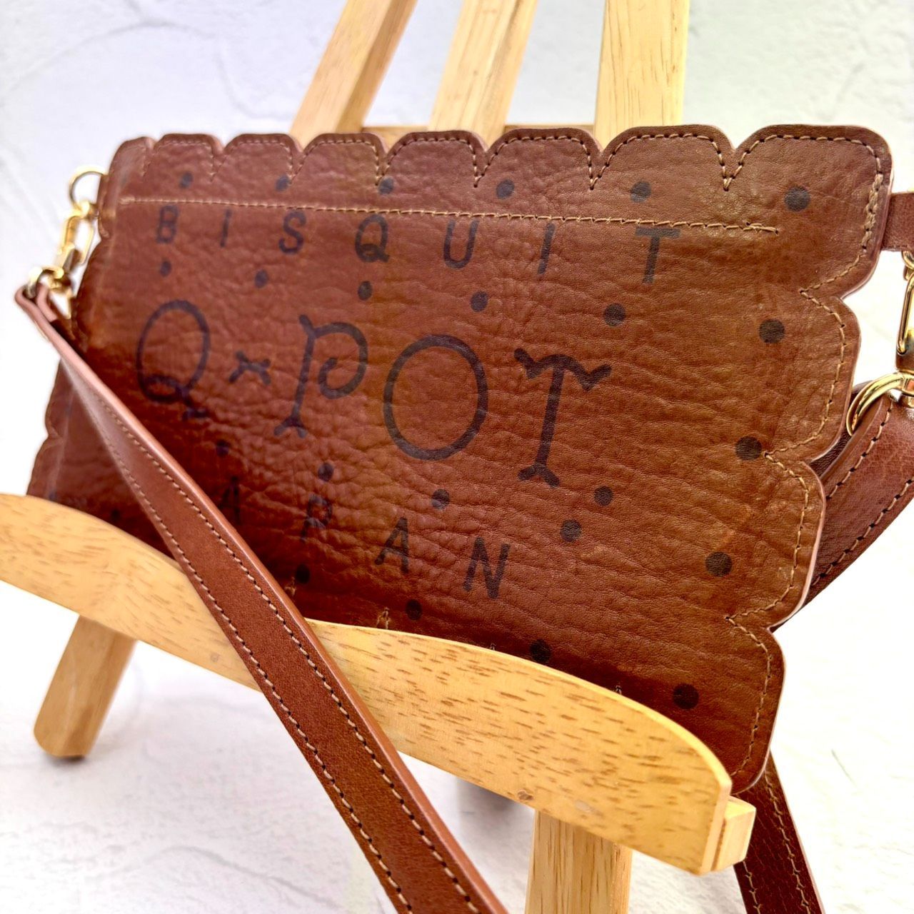レディース 【未使用級】Q-POT/キューポット ビスケット ショルダー 