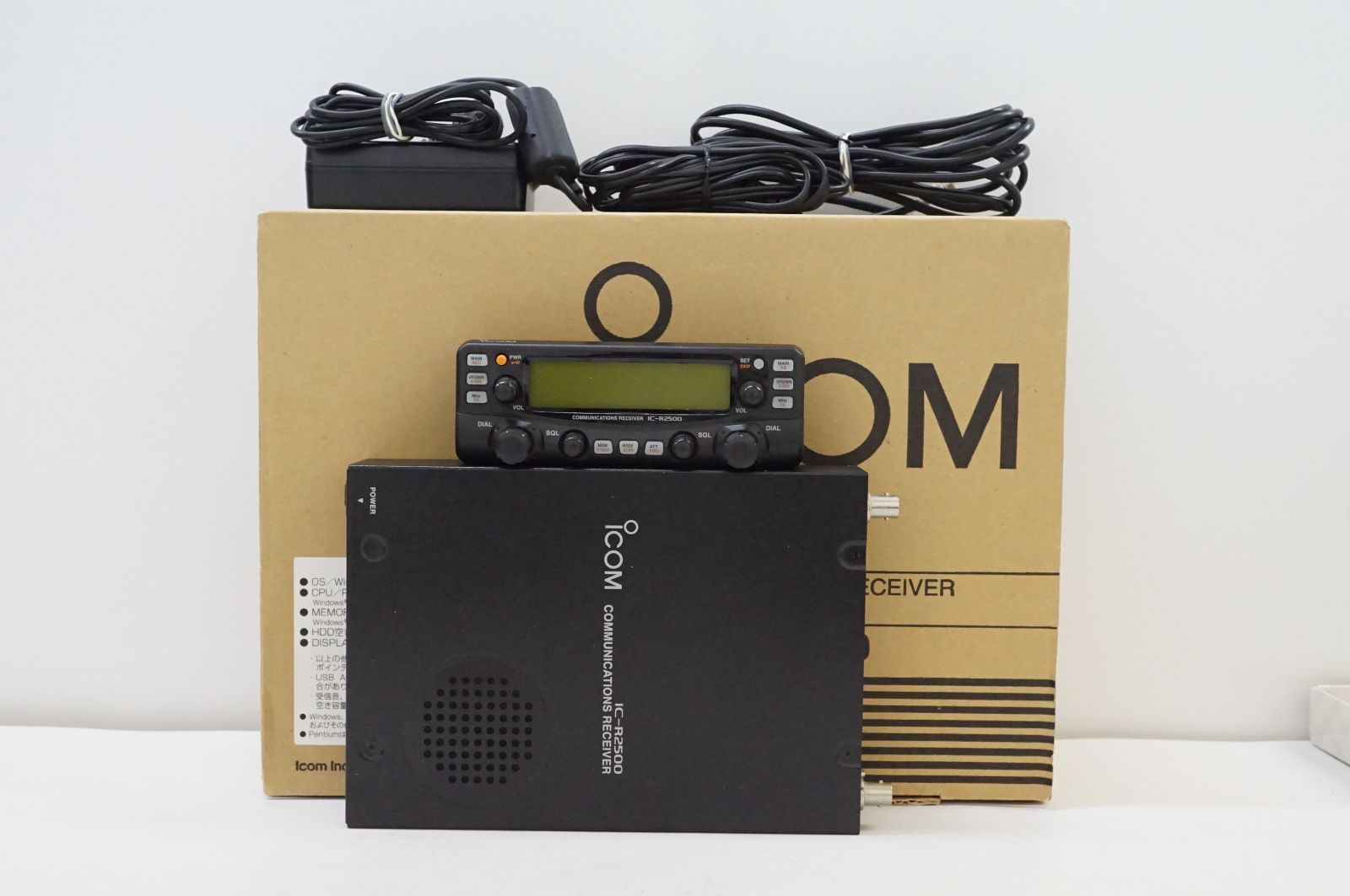 ICOM IC-R2500 コミュニケーションレシーバー　現状品 L072138)ICOM IC-R2500 広帯域レシーバー コミュニケーション