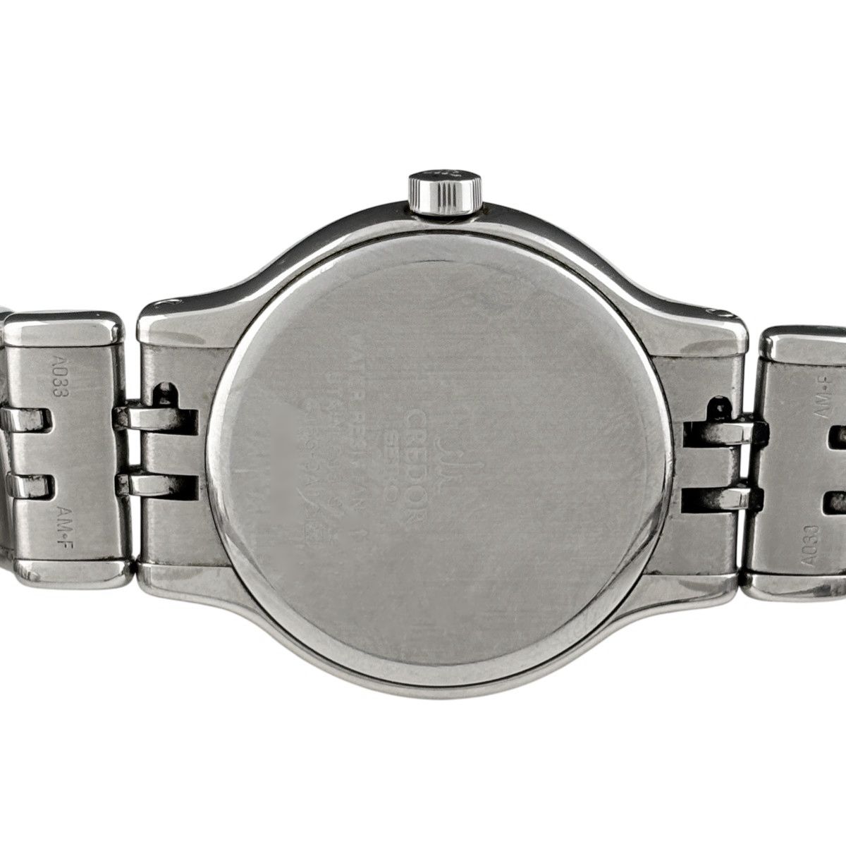 セイコー SEIKO クレドール 4J85-0A10 腕時計 SS クォーツ シルバー
