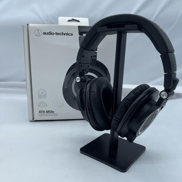 【中古】AUDIO-TECHNICA ATH-M50x ヘッドフォン ブラック 2014年[19]