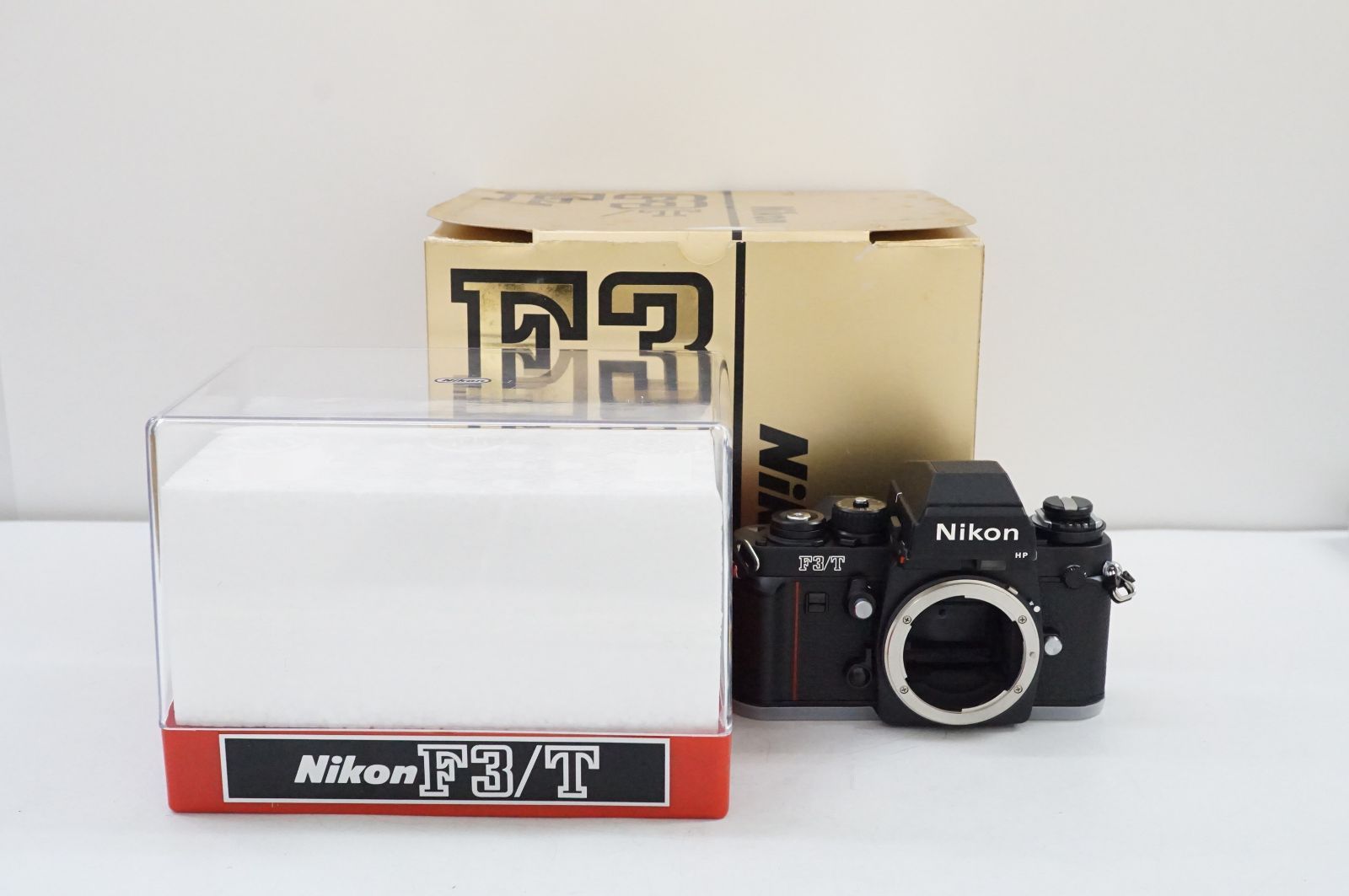 C051115-2)ほぼ未使用 Nikon F3/T HP ブラック 箱・保証書付きフィルム