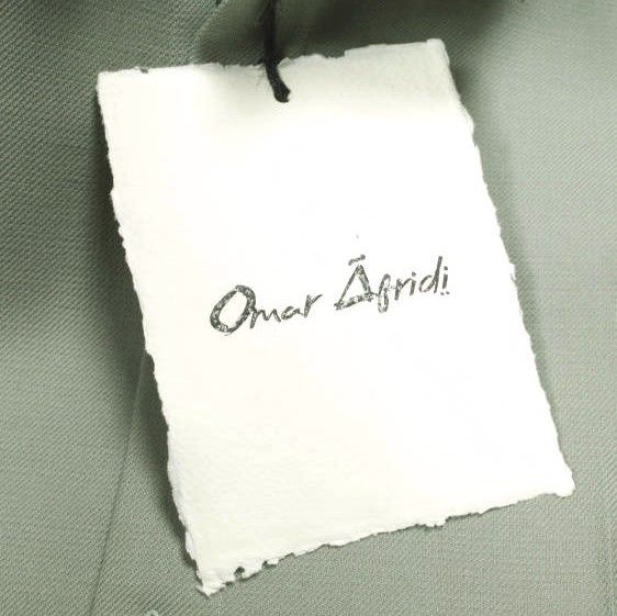 新品 Omar Afridi オマールアフリディ 22AW イギリス製 OVER SHIRT 