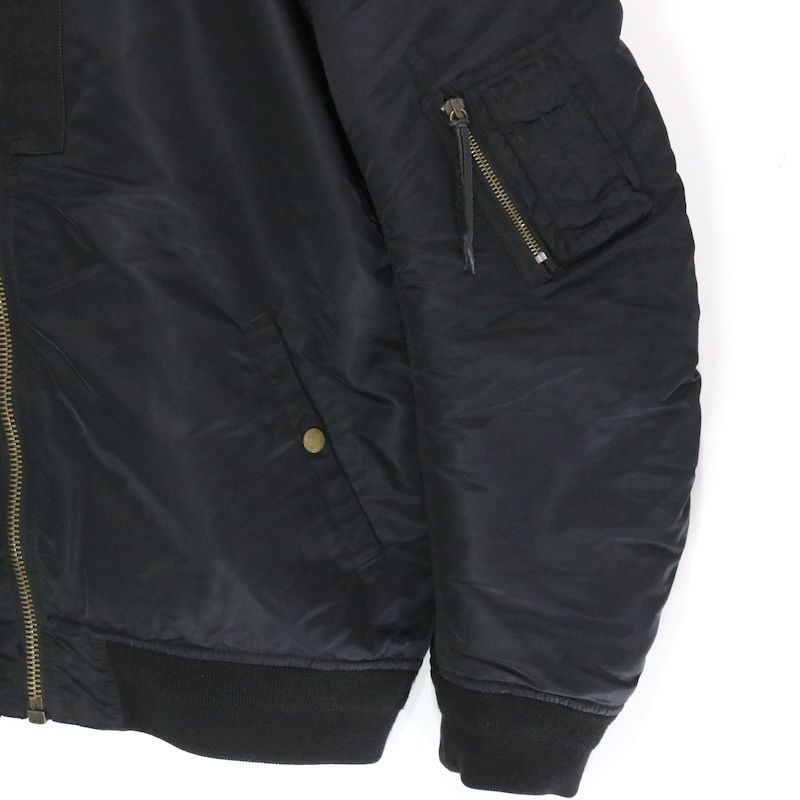 【中古B】メンズL クラネ フラグメント リバーシブル MA-1 CLANE FRAGMENT REVERSIBLE 黒 11104-0411 送料無料 中古B】メンズL クラネ フラグメント リバーシブル MA-1 CLANE