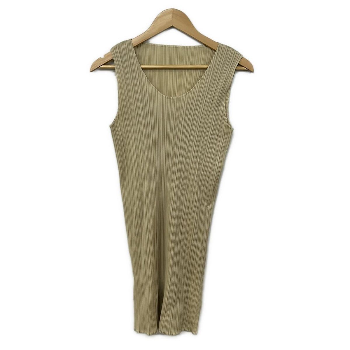 PLEATS PLEASE(プリーツプリーズ) ノースリーブカットソー サイズ4 XL 