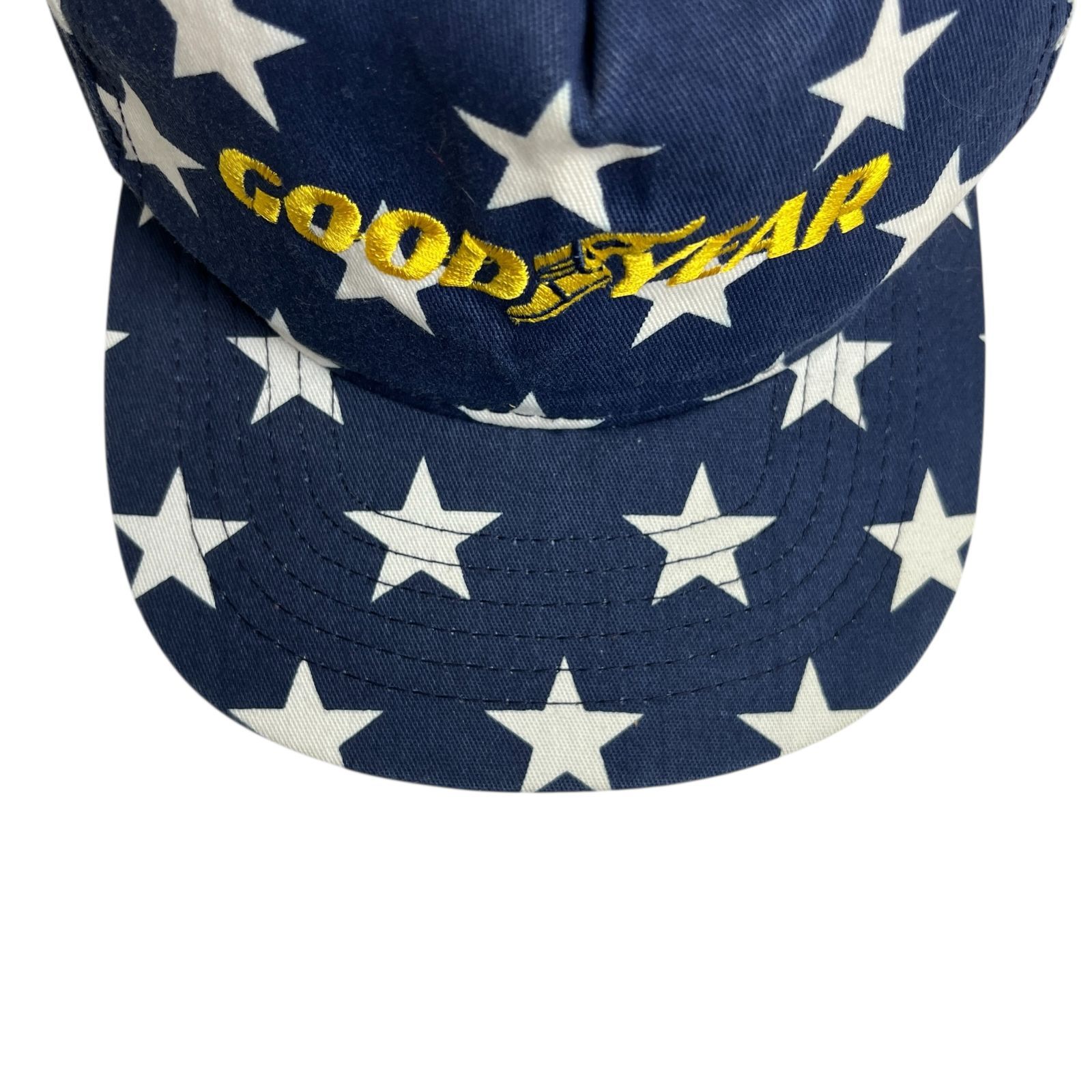 キャップ/帽子】USA製 80-90s GOODYEAR 星条旗デザイン（グッドイヤー 