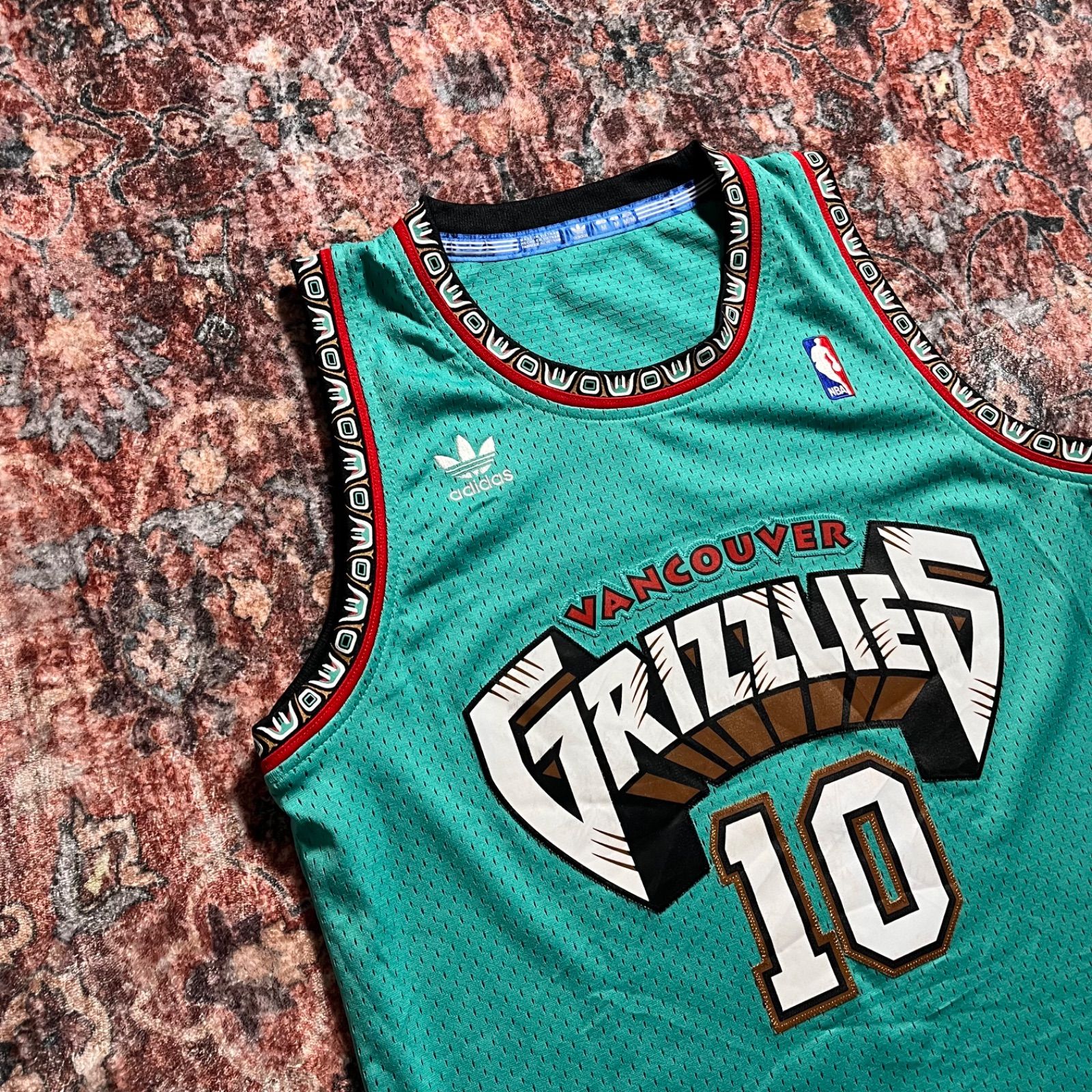 90s NBA グリズリーズ ビビー #10 ユニフォーム adidas スウィングマン 