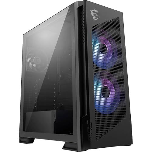 新品 MSI MPG VELOX 300R AIRFLOW PZ PCケース E-ATX ミドルタワー 黒 160mmデュアルレイヤーブレードファン2基付き 背面コネクタ対応 CS9309