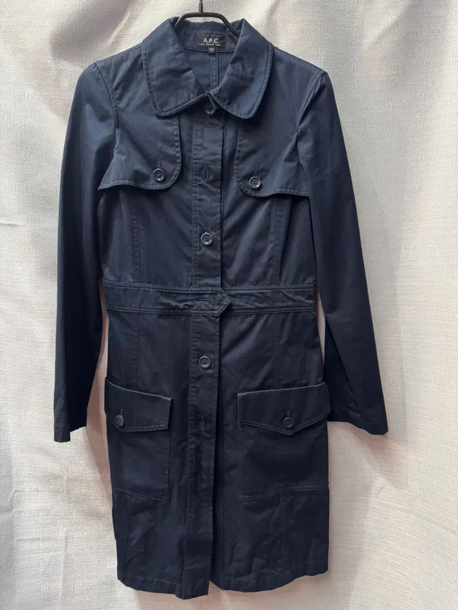 A.P.C. (アーペーセー) 正規品 ワンピース兼トレンチコート (44 55 A.P.C. (アーペーセー) 正規品 ワンピース兼トレンチコート (44 55
