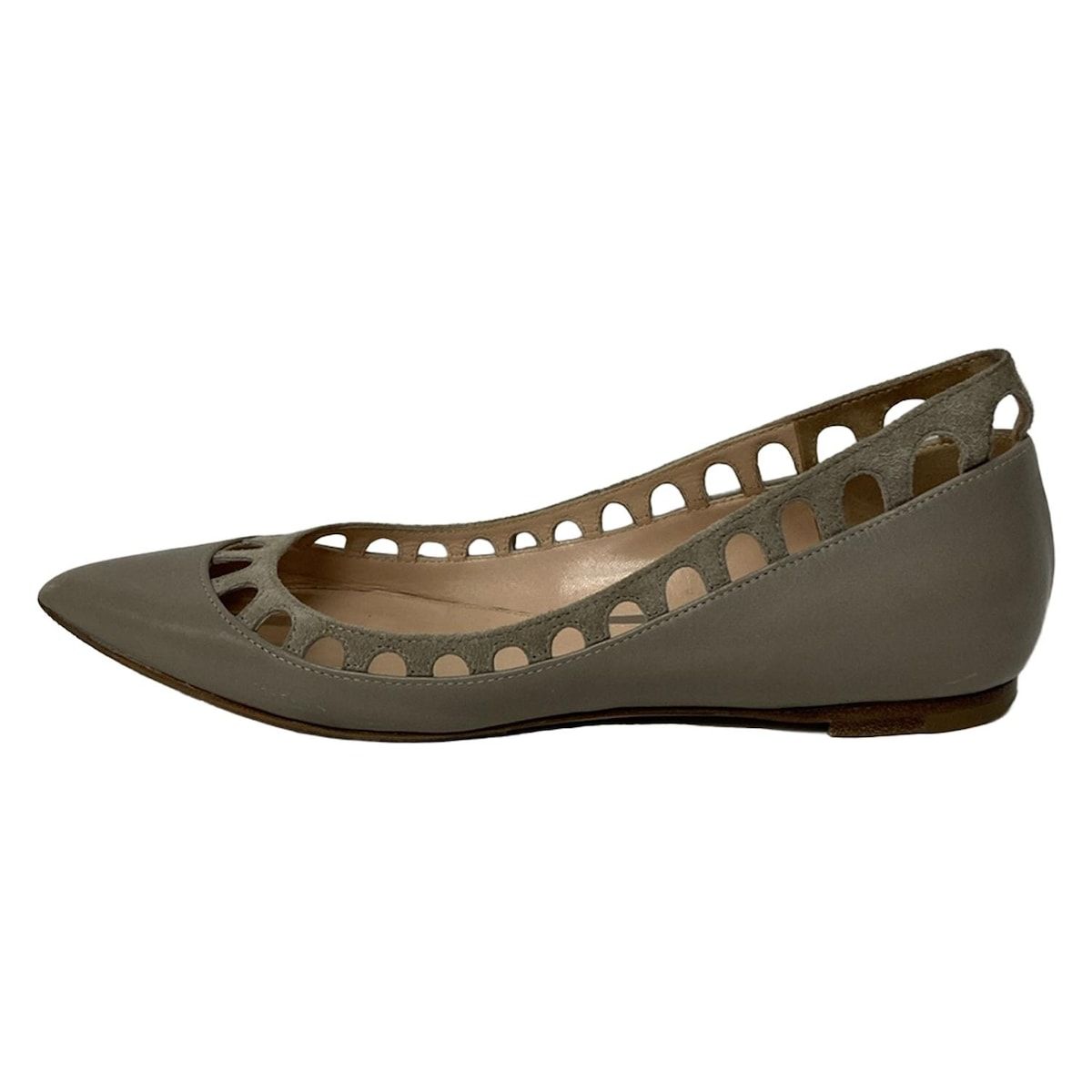 Gianvito Rossi(ジャンヴィト・ロッシ) フラットシューズ 34 1/2 