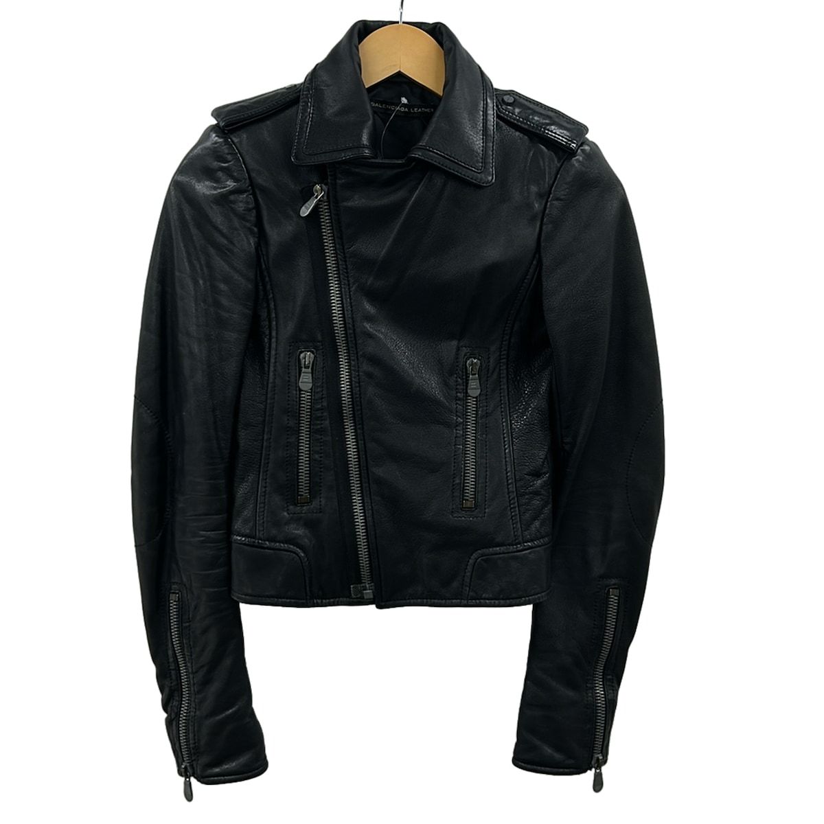 BALENCIAGA(バレンシアガ) ライダースジャケット サイズ34 S 