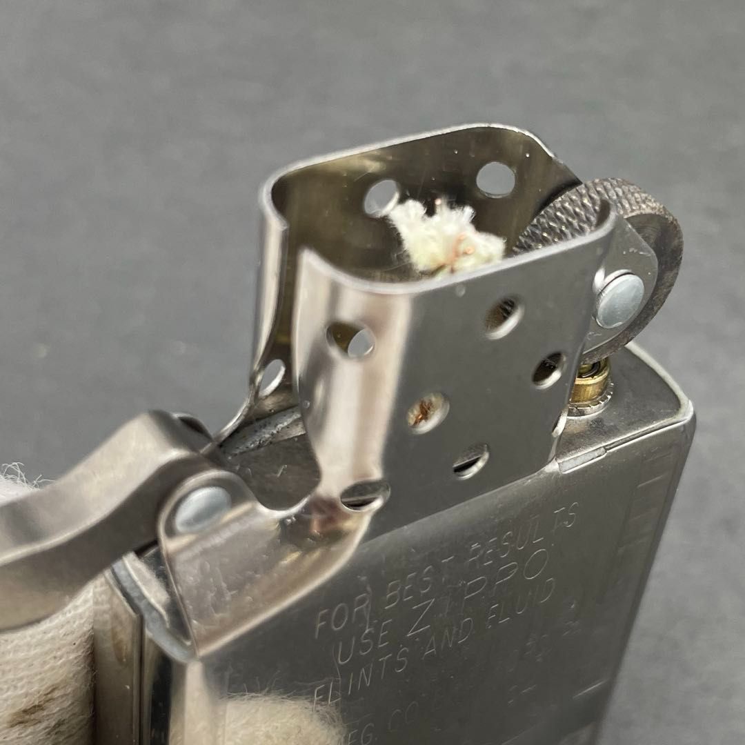 Zippo アーマー シェル&ウッド貼り 2004年7月製 螺鈿 貝殻/木板 Zippo アーマー シェル&ウッド貼り 2004年7月製 螺鈿 貝殻/木板